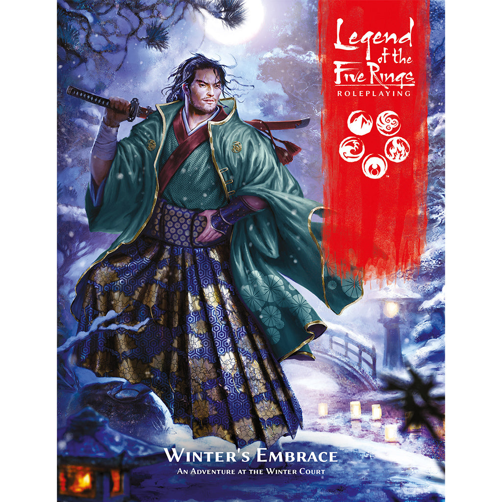 Legend of the Five Rings RPG: Winter's Embrace - Fantasy Tabletop Roleplaying Game for Adventurers | Perfect for Game Nights & Winter-Themed Campaigns