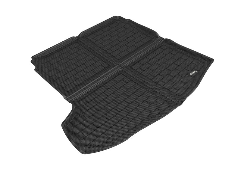 3D MAXpider Custom Fit All-Weather Cargo Liner for 2019-2021 Mazda Mazda3 Sedan | Kagu Cross Fold Design | Heavy Duty Black Car Trunk Mat | Perfect for Road Trips, Grocery Hauling & Pet Transport