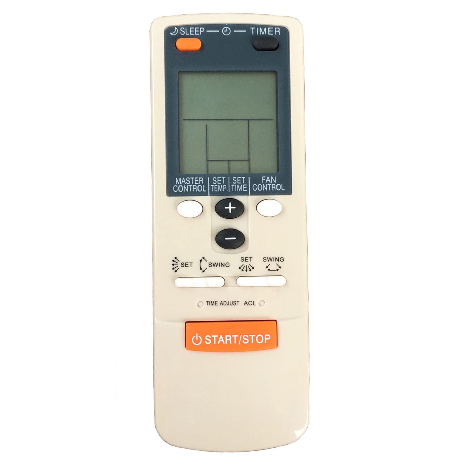 Universal Air Conditioner Replacement Remote Control Compatible with Fujitsu AR-JW17, AR-JW31, AR-JW2, AR-JW27, AR-JW30 - Perfect for Home, Office, and Hotel AC Units
