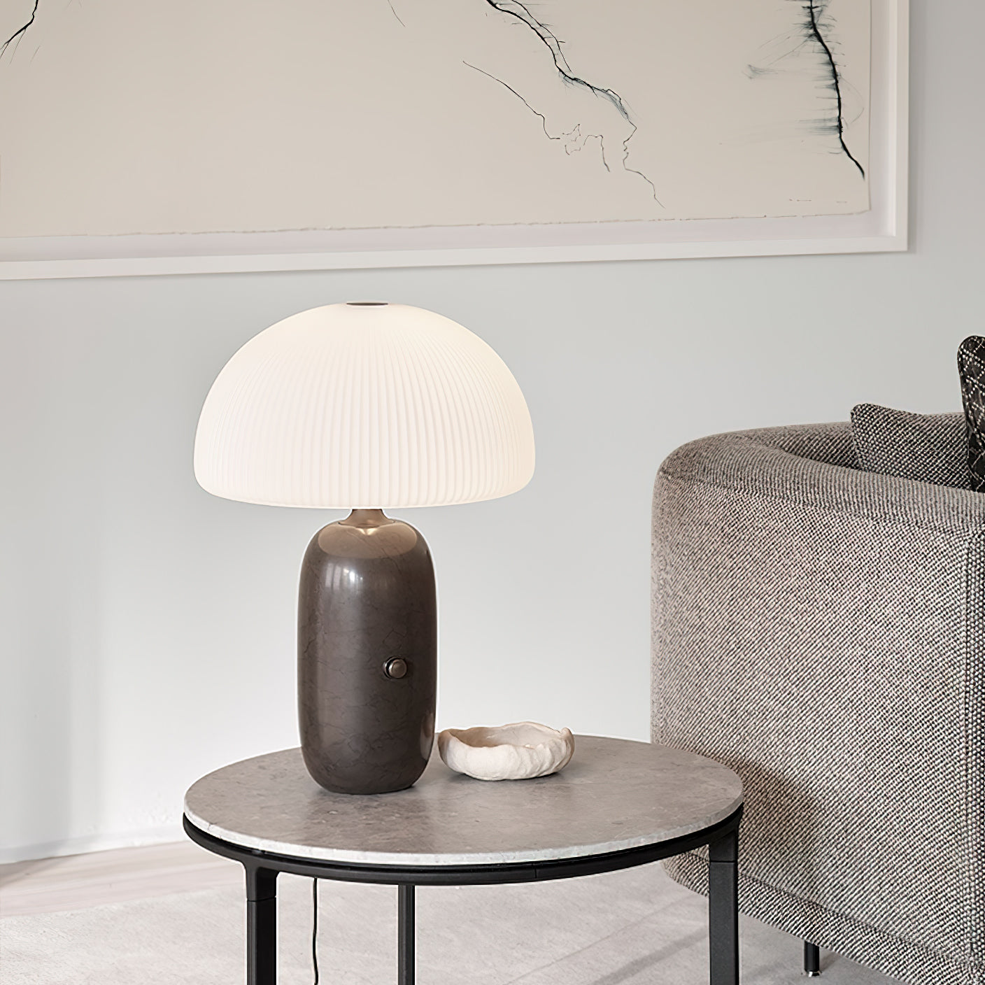 Dali Mushroom Table Lamp - Modern LED Night Light for Bedroom, Living Room & Office - Decorative Lighting for Home Decor & Gift Ideas