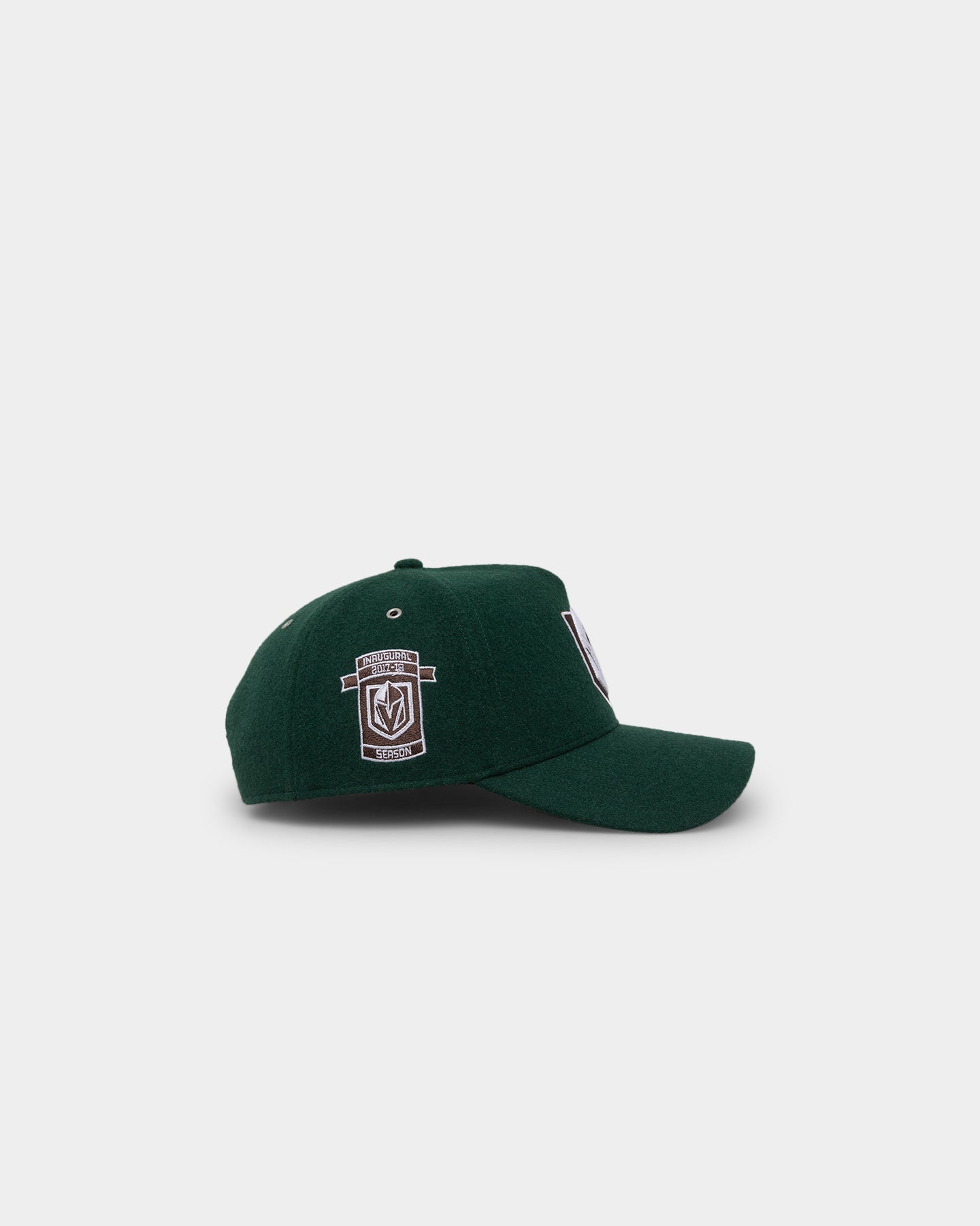 47 Brand Vegas Golden Knights Cliffside Offside DT Snapback Cap - Dark Green Adjustable Hat for Men & Women - Perfect for Sports Fans, Game Day & Casual Wear