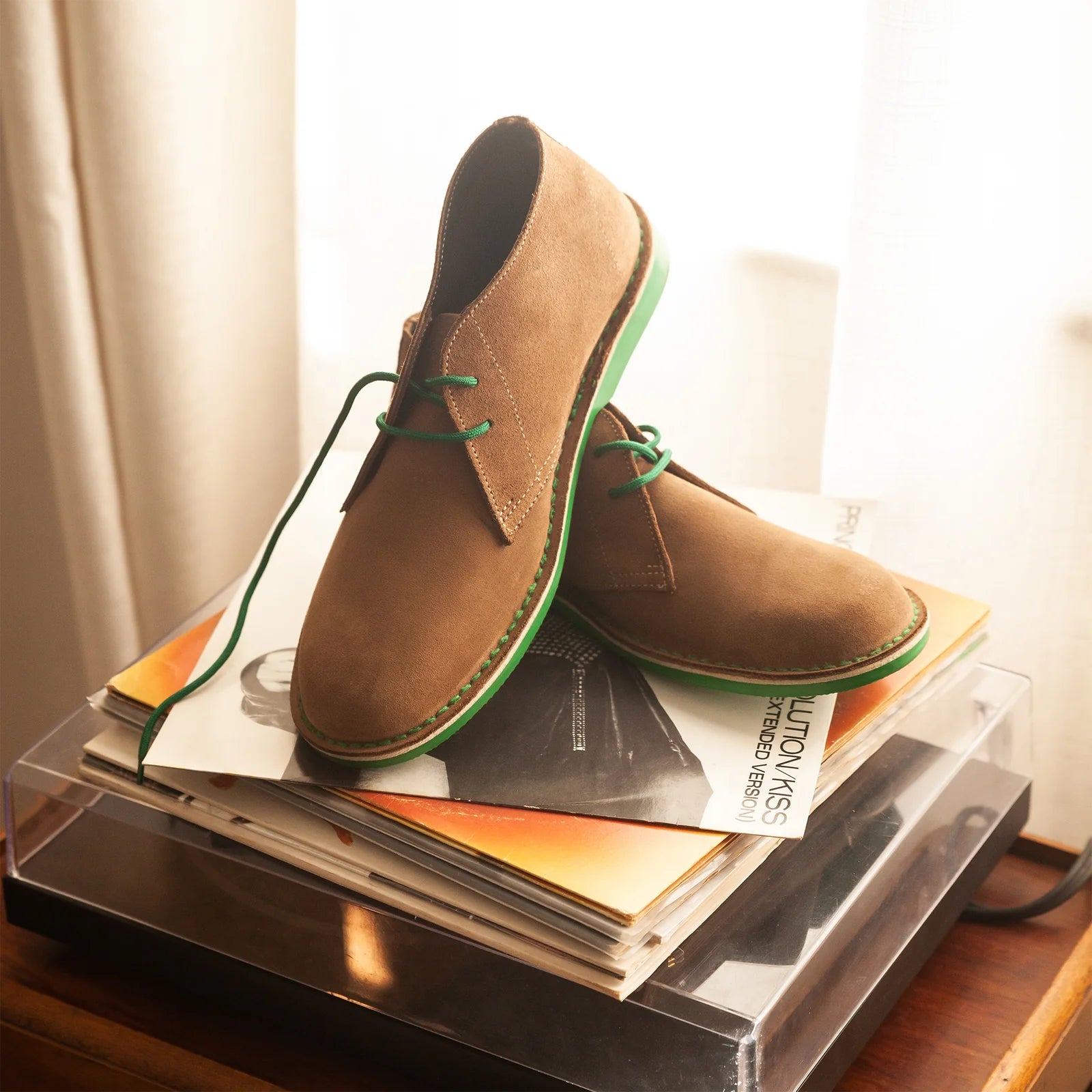 Heritage Lowveld Green Sole Sneakers - Comfortable & Stylish Men's Casual Shoes for Walking, Running, and Everyday Wear