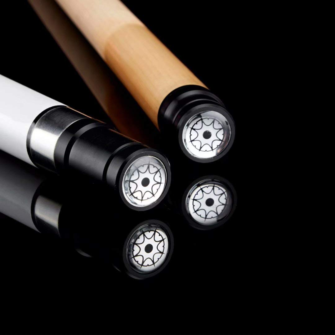 R Series 58-Inch 2-Piece Maple Billiard Pool Cue Stick with PU Grip for Professional and Home Game Rooms