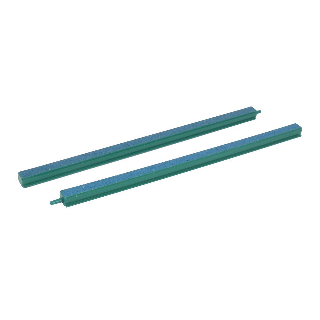XMHF 14 Inch Aquarium Air Stone Airstone Oxygen Diffuser (2-Pack, Green & Blue) - Perfect for Fish Tanks, Hydroponics & Oxygenation Systems