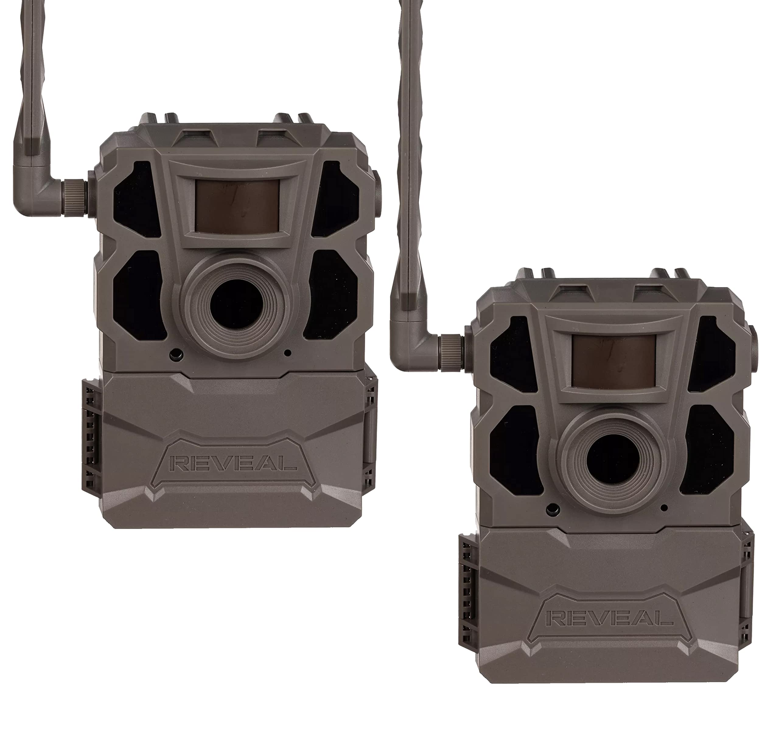 TACTACAM Reveal X Cellular Trail Camera - Verizon (2 Pack) - HD Game Camera for Hunting & Wildlife Monitoring with Night Vision & Motion Detection - Perfect for Deer Hunting, Property Surveillance & Outdoor Adventures