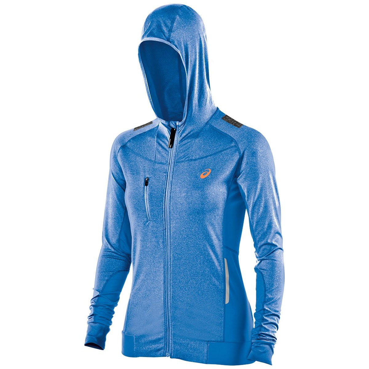 ASICS Women's Fujitrail Running Hoodie - Lightweight, Breathable & Water-Resistant Jacket for Trail Running, Hiking & Outdoor Activities