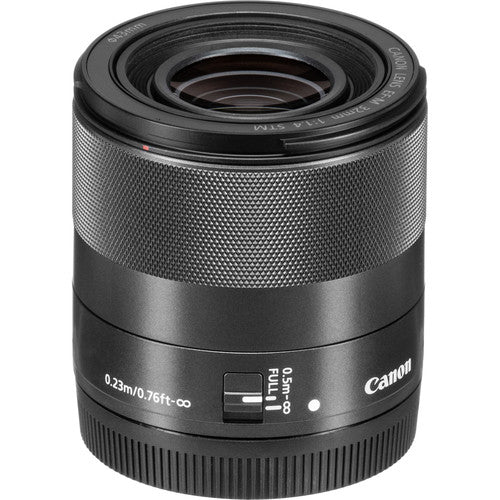 Canon EF-M 32mm f/1.4 STM Lens for Mirrorless Cameras - Fast Prime Lens with Wide Aperture for Portraits & Low Light Photography