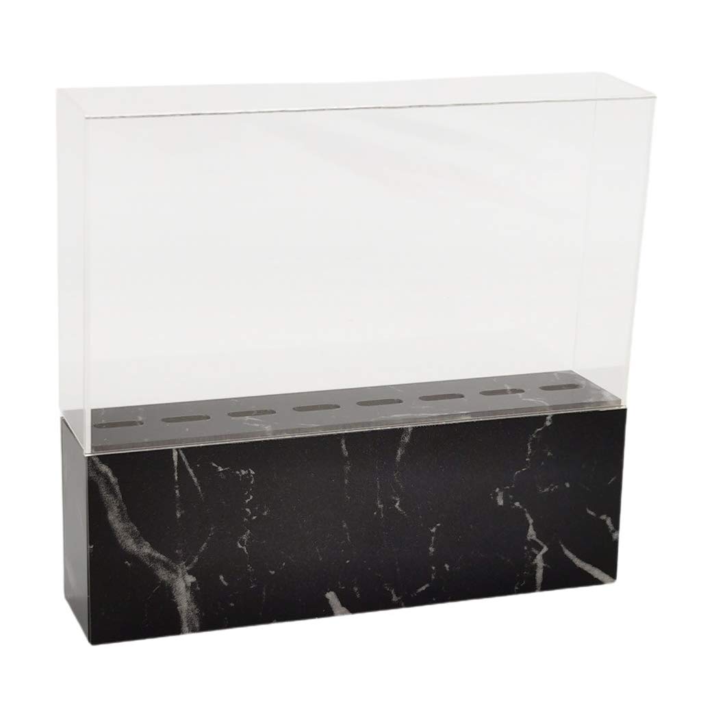 F Fityle Lash Extension Tweezer Stand - Black Acrylic Display Storage Shelf Holder for Eyelash Extension Tools - Perfect for Salon, Spa & Beauty Studio Organization