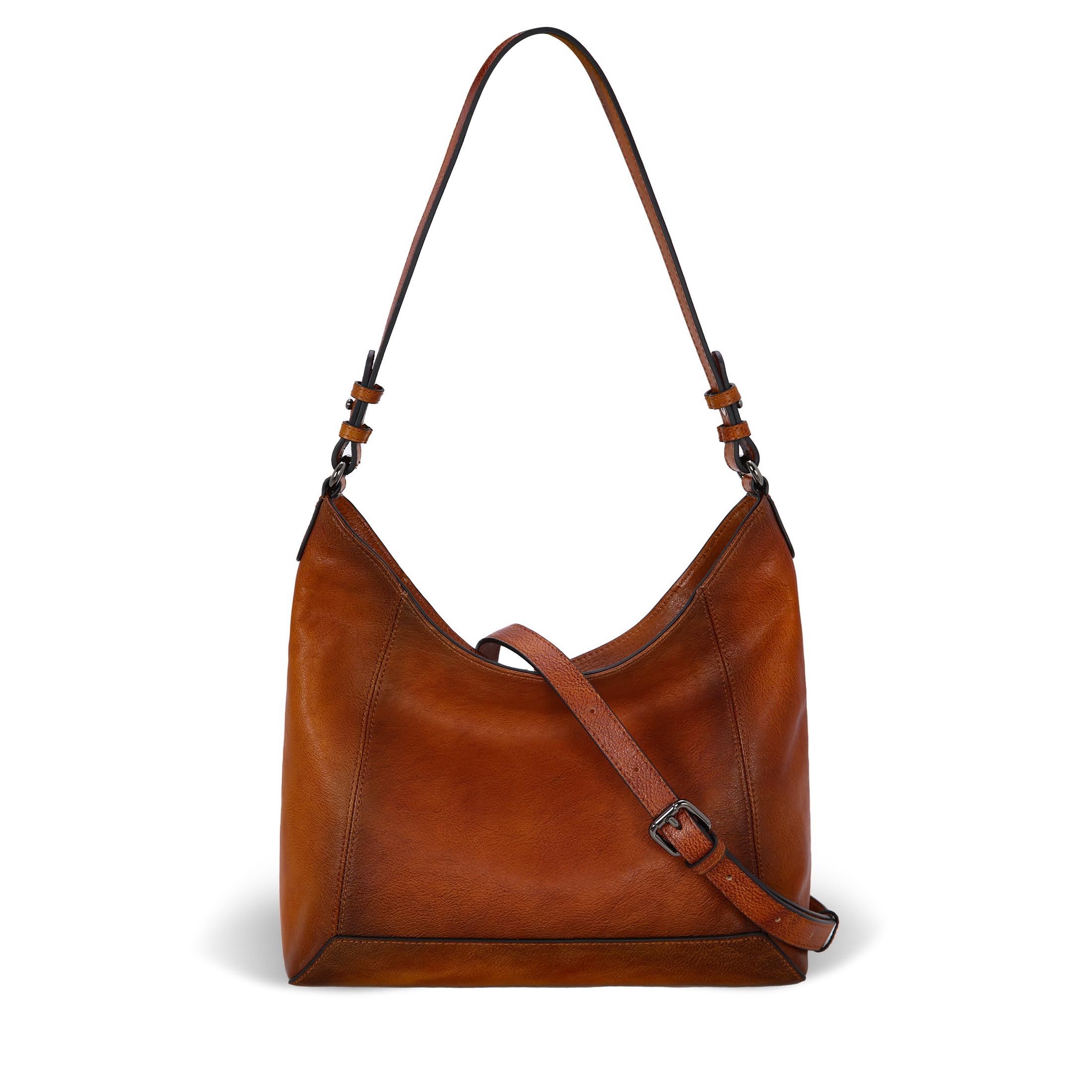 Vintage Soft Leather Shoulder Bag for Women - Luxury Stylish Crossbody Purse Handbag | Perfect for Work, Travel & Everyday Use