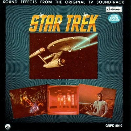 Star Trek TV Series Sound Effects Music CD - Authentic Soundtrack & Iconic Noises for Sci-Fi Fans | Perfect for Collectors, Cosplay & Home Theater