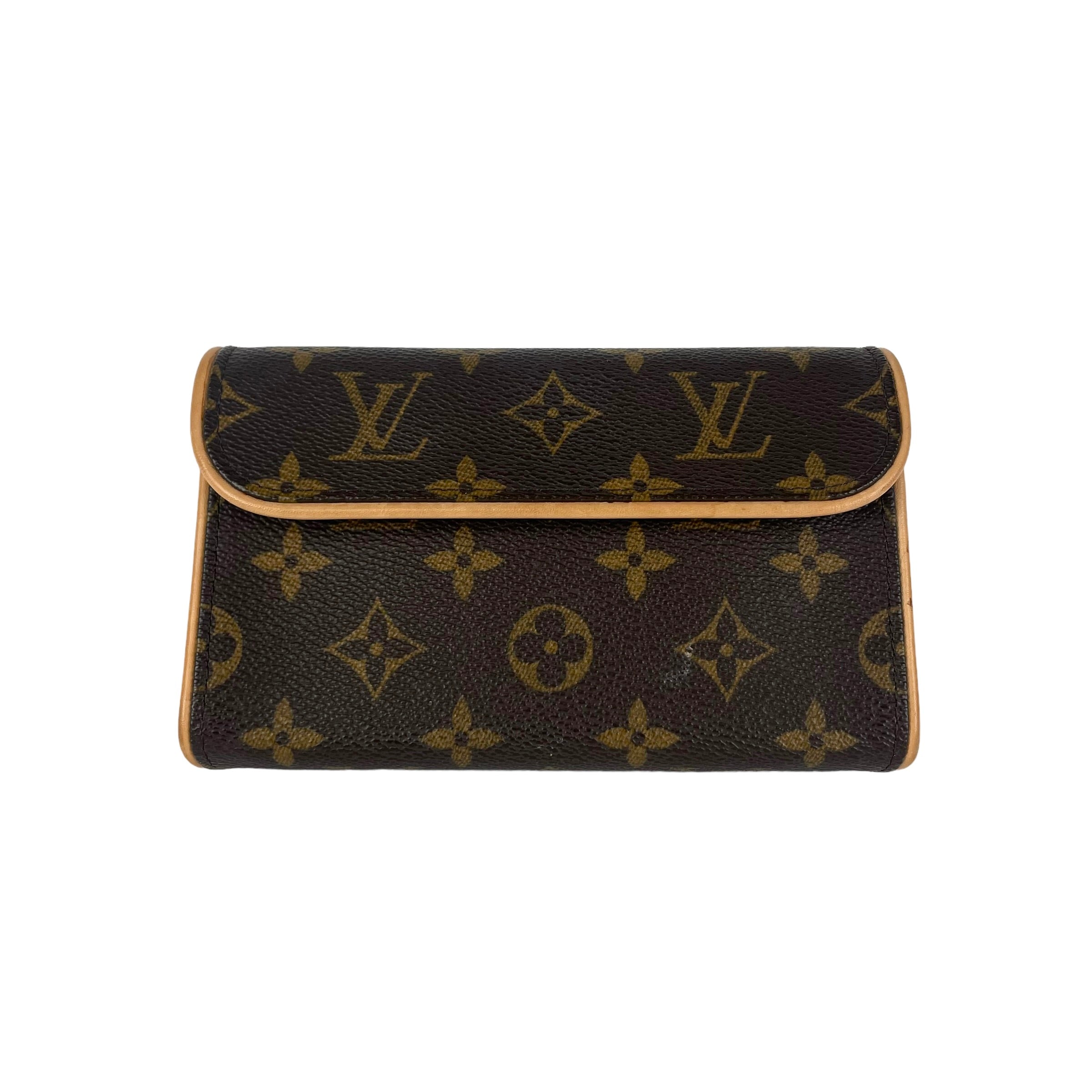 Louis Vuitton Florentine Belt Bag Pouch Monogram Crossbody Bag for Women | Luxury Designer Waist Pack | Perfect for Travel, Shopping & Everyday Use