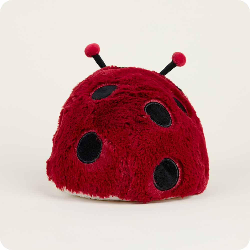 Ladybug Warmies Plush Stuffed Animal - Microwaveable Heating Pad for Kids & Adults - Perfect for Stress Relief, Anxiety, and Cold Weather Comfort - Ideal for Gifts, Bedtime, and Relaxation