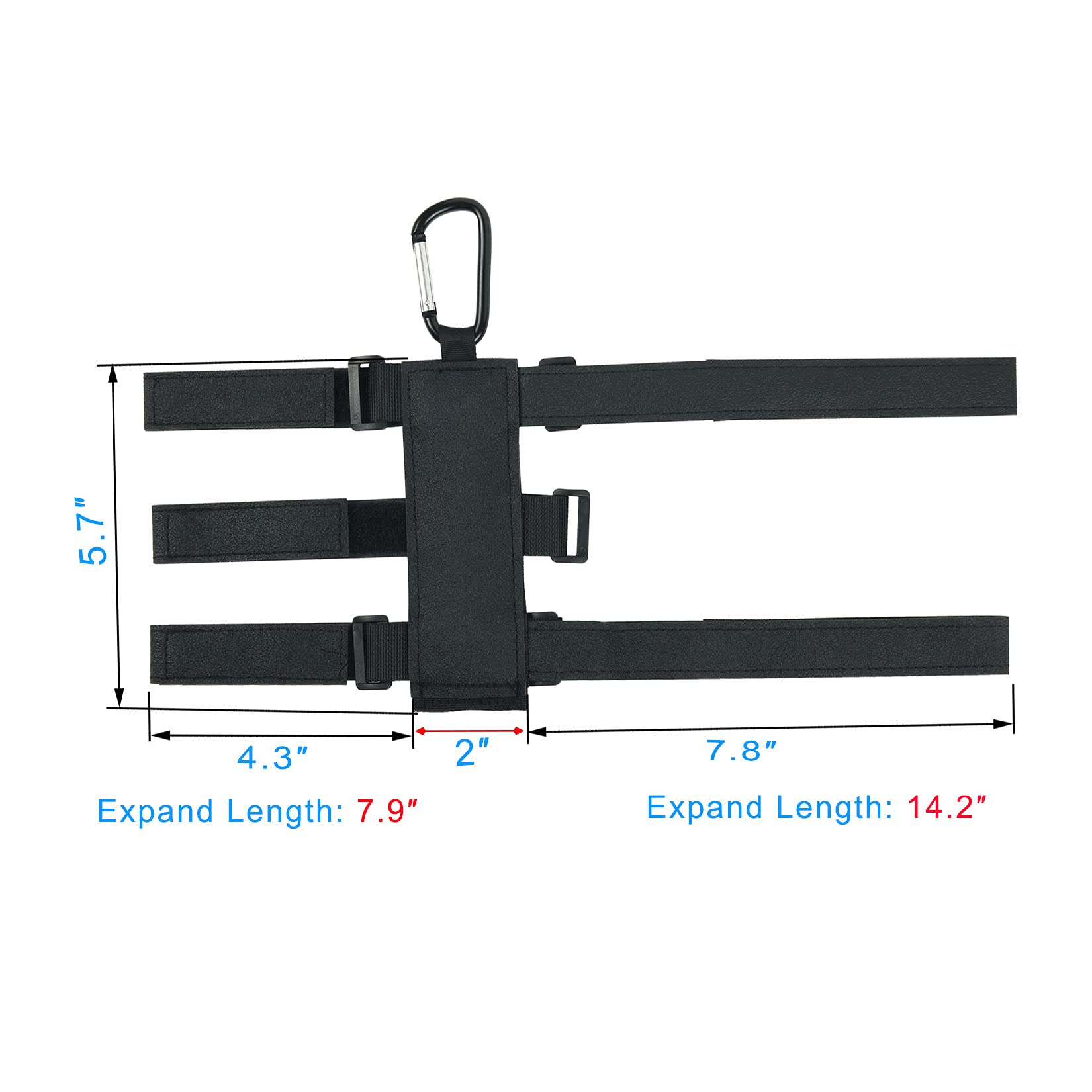 Upgraded Bike Bottle Strap Holder & Bicycle Speaker Mount - Durable Water Bottle Holder for Cycling, Outdoor Sports & Commuting - Perfect for Road Bikes, Mountain Bikes & Fitness Activities
