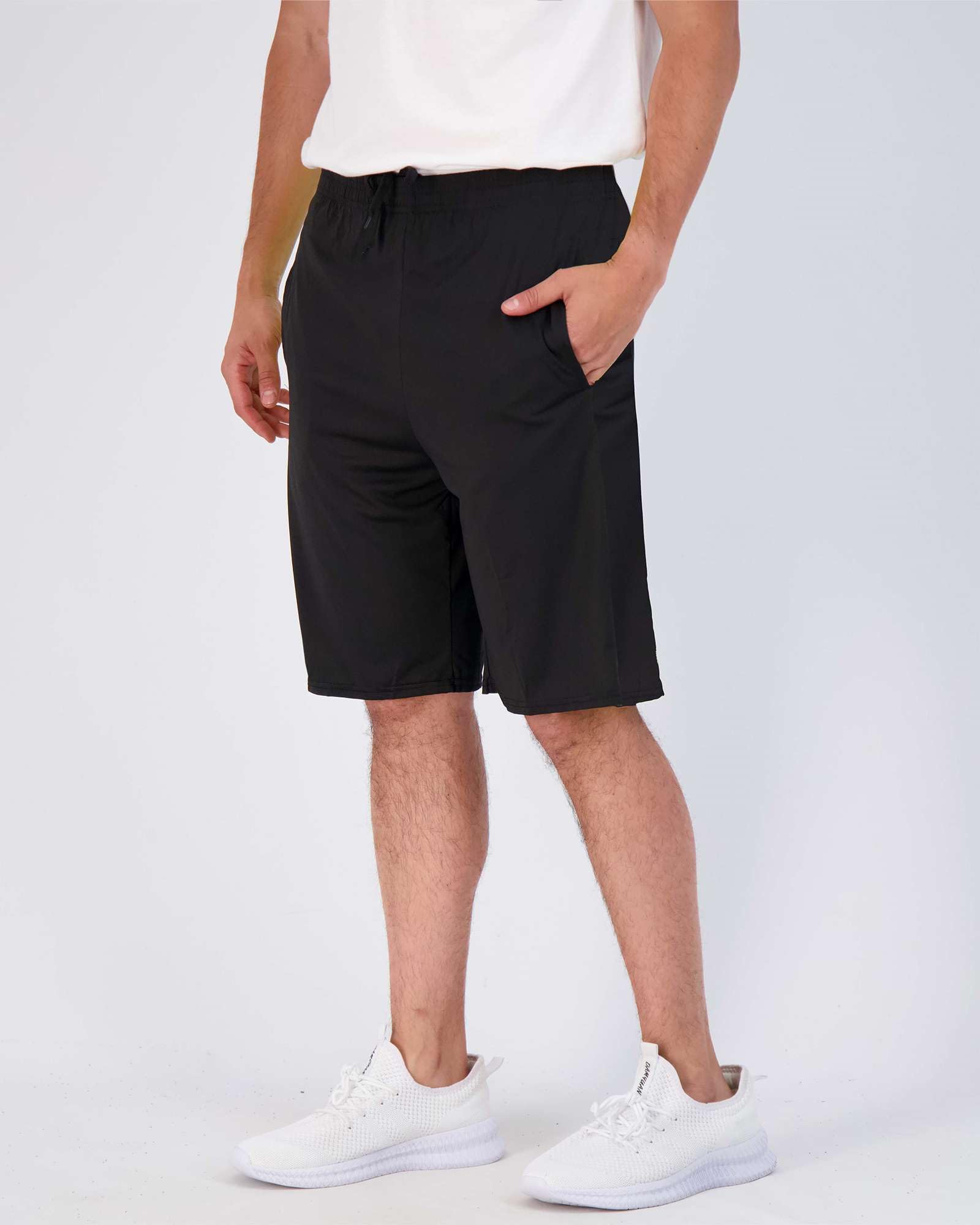 Real Essentials Men's Quick-Dry Tennis Shorts with Pockets - Lightweight Athletic Shorts for Tennis, Running, Gym & Casual Wear