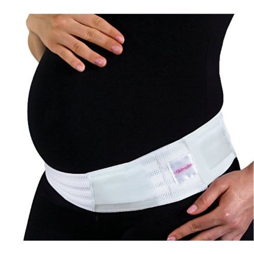 Gabrialla Maternity Support Belt for Pregnant Women - Light Support Belly Band MS-14 - Comfortable Pregnancy Waist Band for Back Pain Relief & Postpartum Recovery - Perfect for Work, Exercise & Daily Activities