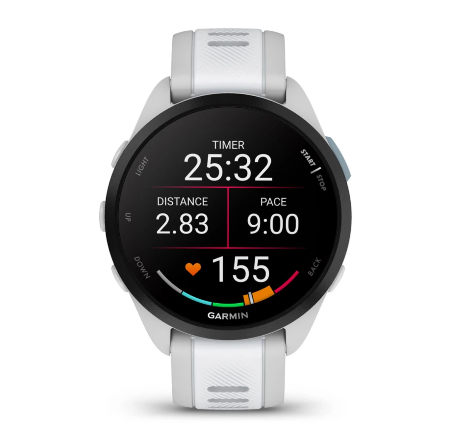 Garmin Forerunner 165 Music GPS Smartwatch - Mist Grey/Whitestone - Fitness Tracker with Music Storage, Heart Rate Monitor & Sleep Tracking - Perfect for Running, Cycling & Outdoor Activities