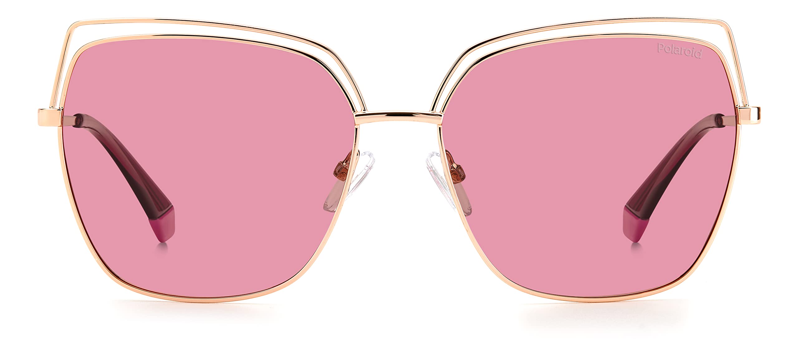 Polaroid PLD 4093/S DDB Gold Copper Sunglasses for Women - 59/16/145 Frame Size - UV Protection & Fashion Shades for Outdoor Activities, Beach, Driving & Summer Style