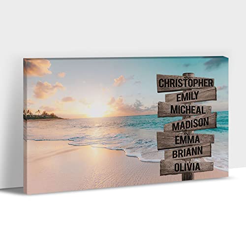 Custom Beach Canvas Framed-07