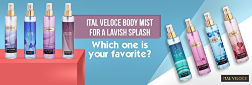 Ital Veloce Shooting Stars Women's Body Spray - Floral Fragrance Body Mist for Women & Girls, 7.1 oz (210ml) - Long Lasting Perfume for Daily Use, Work, Date Night & Special Occasions