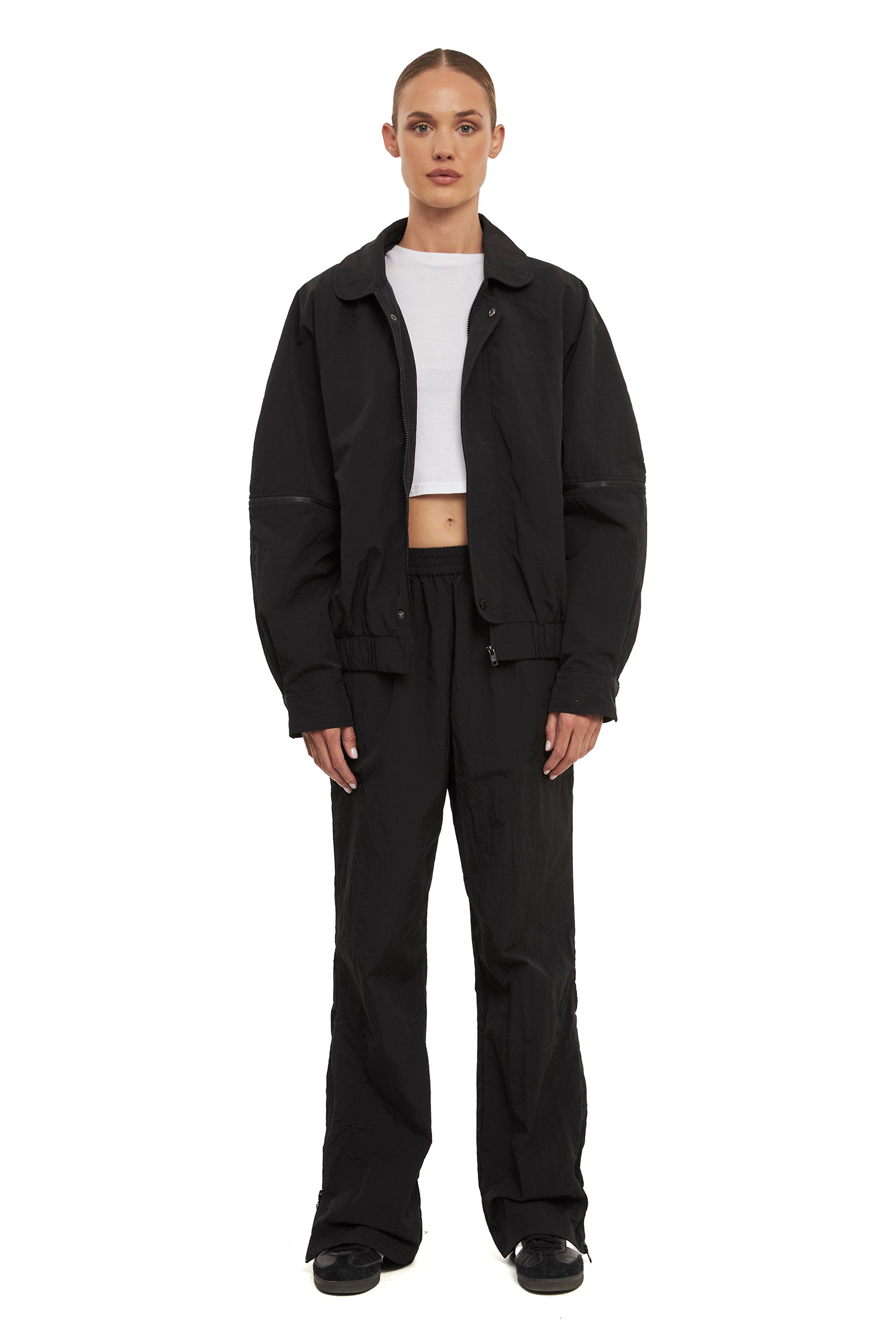 THE JACKSON BLACK BOMBER Jacket - Stylish Men's Leather Bomber Jacket for Motorcycle Riding & Casual Wear | Perfect for Bikers, Fashion Enthusiasts & Outdoor Adventures