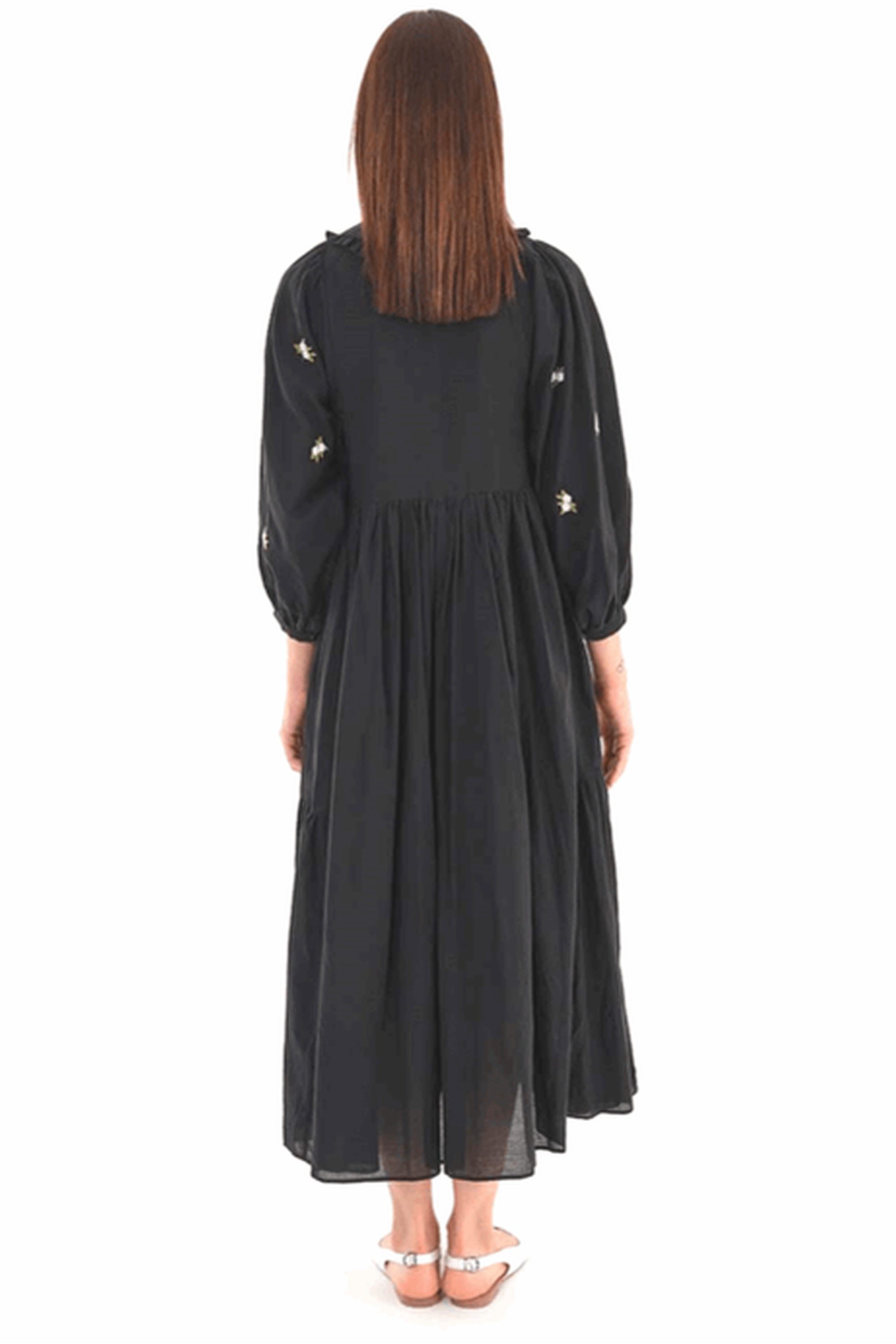 Evelyn Bohemian Summer Dress - 100% Cotton Flowy Maxi Dress for Women | Beach Vacation, Music Festival & Casual Outfit