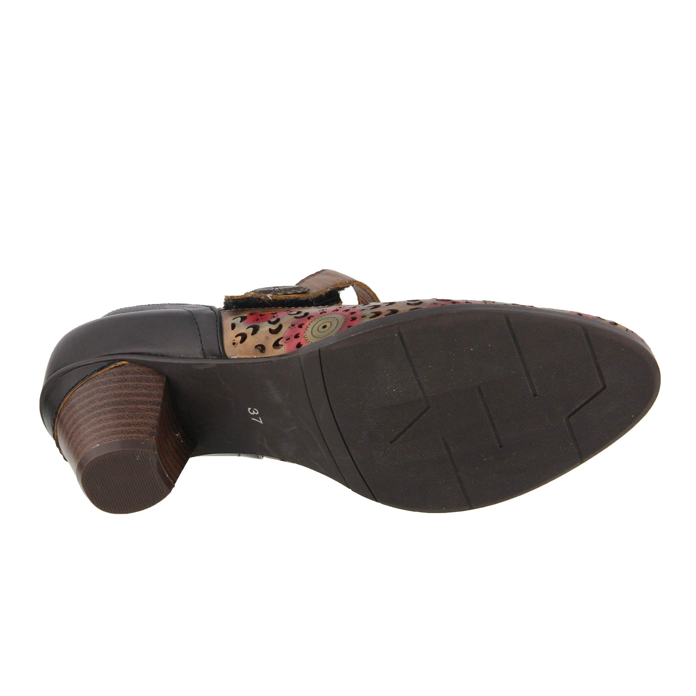 L'Artiste by Spring Step LAJUAN Women's Comfortable Taupe Multi-Color Casual Shoes US 7.5-8 | Perfect for Work, Walking & Everyday Wear