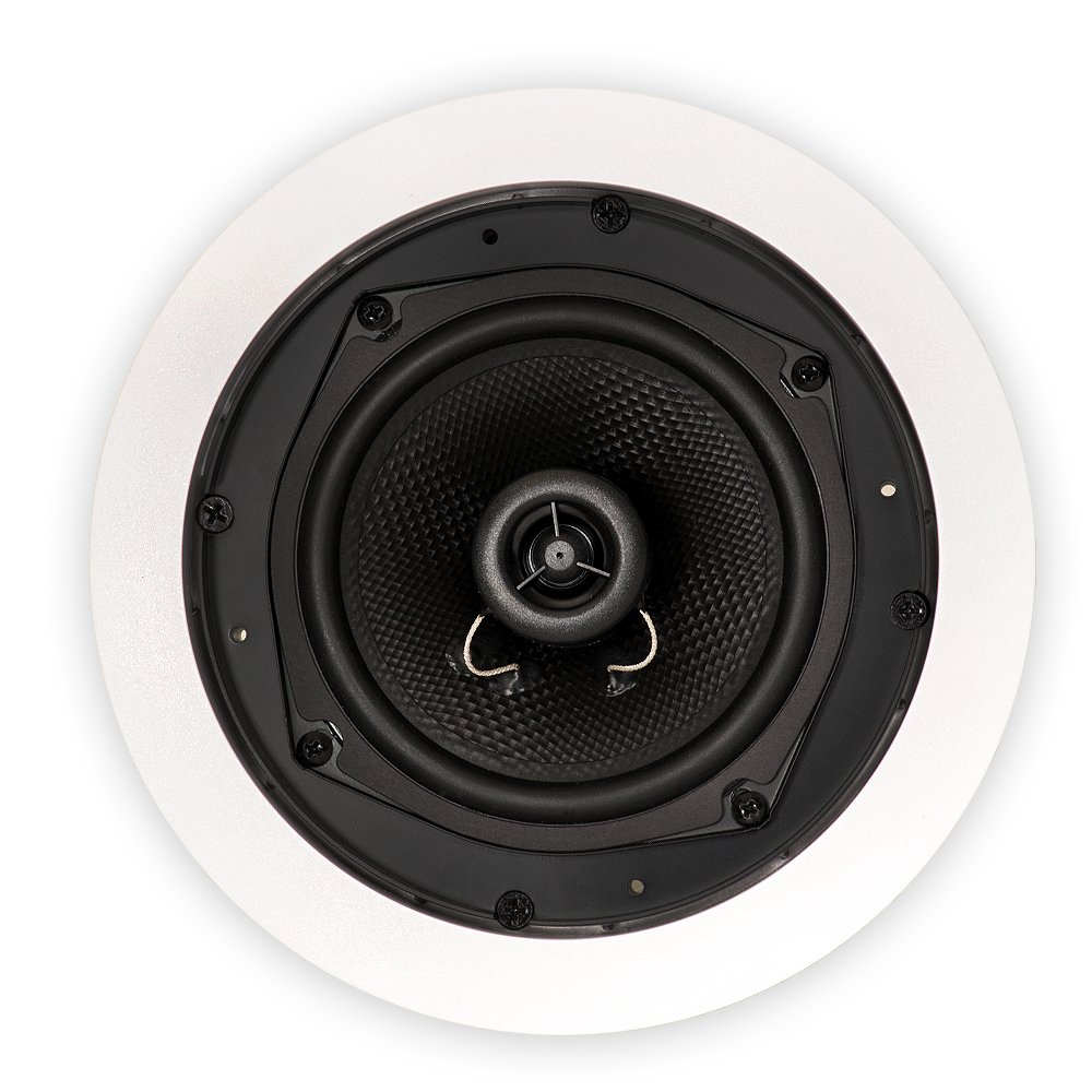 Premium TS50C In-Ceiling Speakers 5-Pair Pack - High-Quality Flush Mount Surround Sound for Home Theater, Dolby Atmos, Multi-Room Audio | Perfect for Living Room, Bedroom, and Basement Entertainment Systems