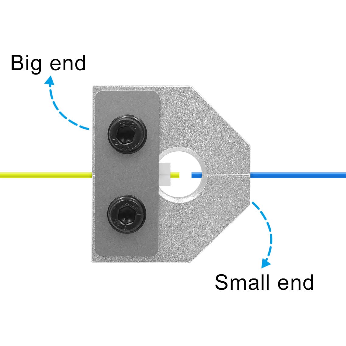 IdeaFormer Filament Welder Connector - 3D Printer Filament Joiner Tool for 1.75mm PLA, ABS, PETG | Repair Broken Filament & Extend Spools | Compatible with Most FDM 3D Printers | Perfect for Continuous Printing & Filament Recycling (Black/Silver)