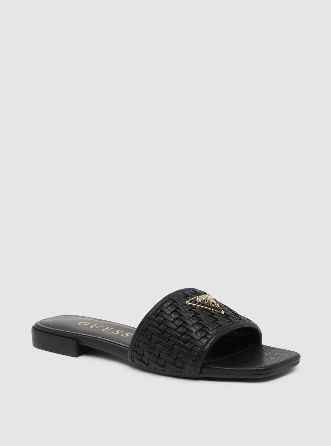 Black Tamsey Slide Sandals for Women - Comfortable Summer Beach Slides with Soft Cushioning - Perfect for Pool, Vacation and Casual Wear