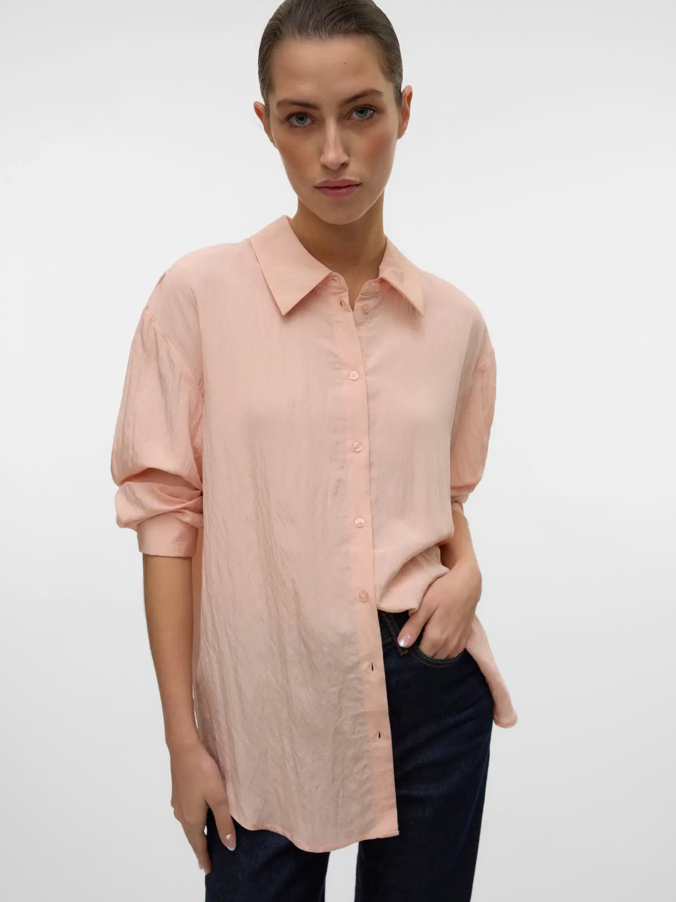 Vero Moda Payton Top - Women's Fashion Blouse for Casual & Office Wear | Trendy Tops for Everyday Style & Work Outfits