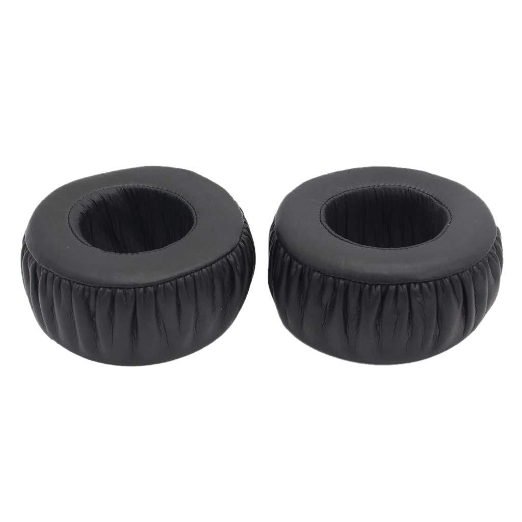 2 Pcs Replacement Soft Ear Pads Cushions for Sony MDR-XB500 Headphones - Noise Isolation Comfort Earpads Repair Parts - Perfect for Gaming, Music & Office Use