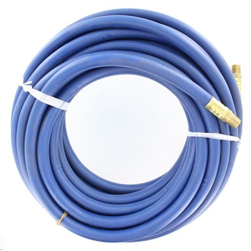 Aronson 3850AH 3/8x50 ft Blue Air Hose - Heavy Duty PVC Pneumatic Hose for Air Compressors, Tire Inflation, Paint Sprayers & Workshop Tools