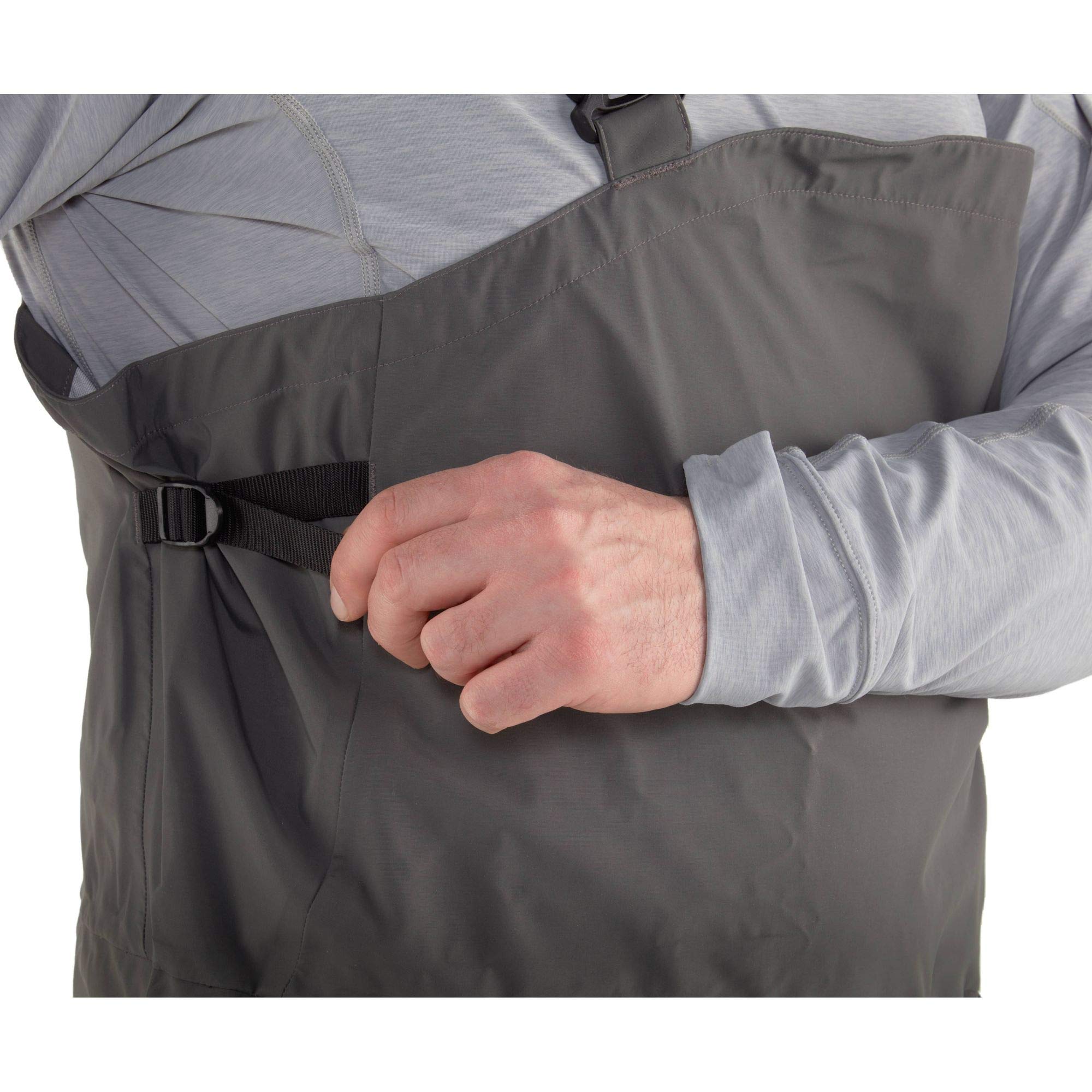NRS Sidewinder Dry Bibs - Waterproof Paddling Pants for Kayaking, Canoeing & Fishing - Stay Dry in All Weather Conditions