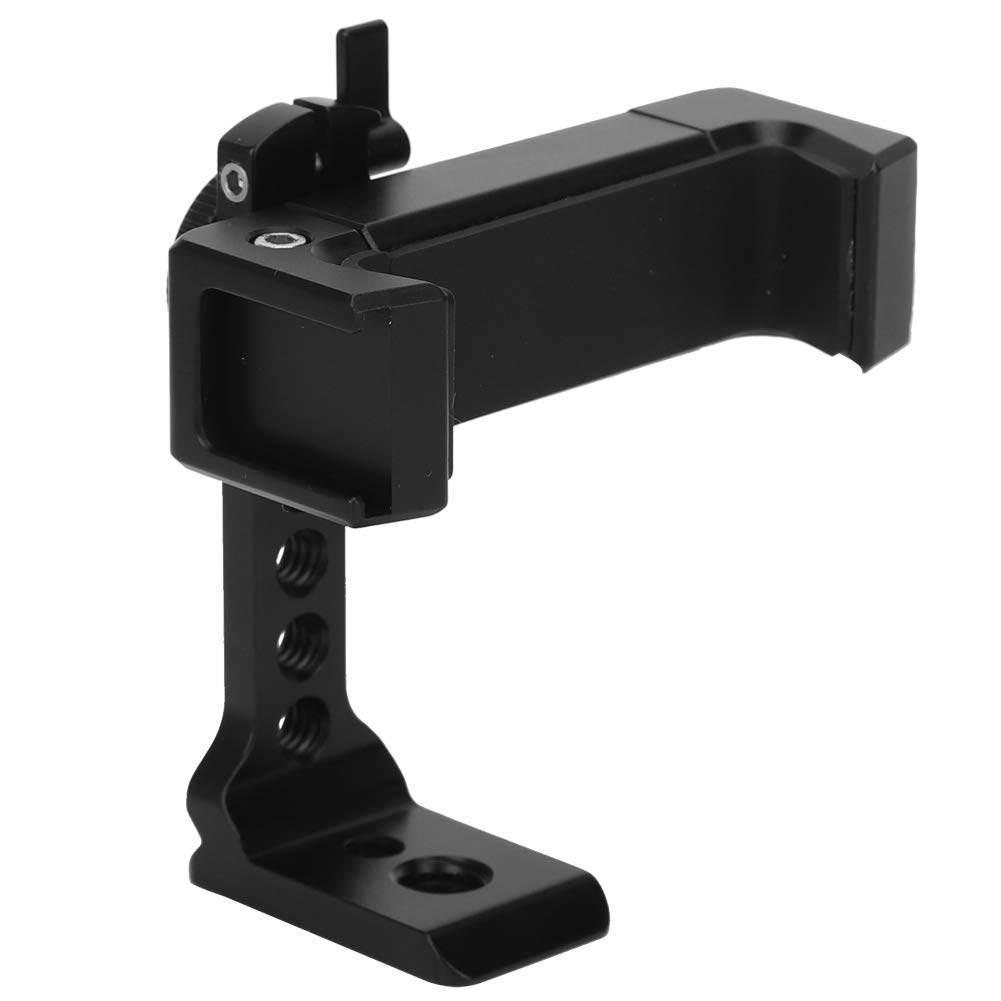 Universal Car Phone Holder Mount - Lightweight Clip for 4.7-6.8 Inch Smartphones | Perfect for Hands-Free Driving, Vlogging & Photography Lighting Accessory | Compatible with iPhone, Samsung & Most Mobile Devices