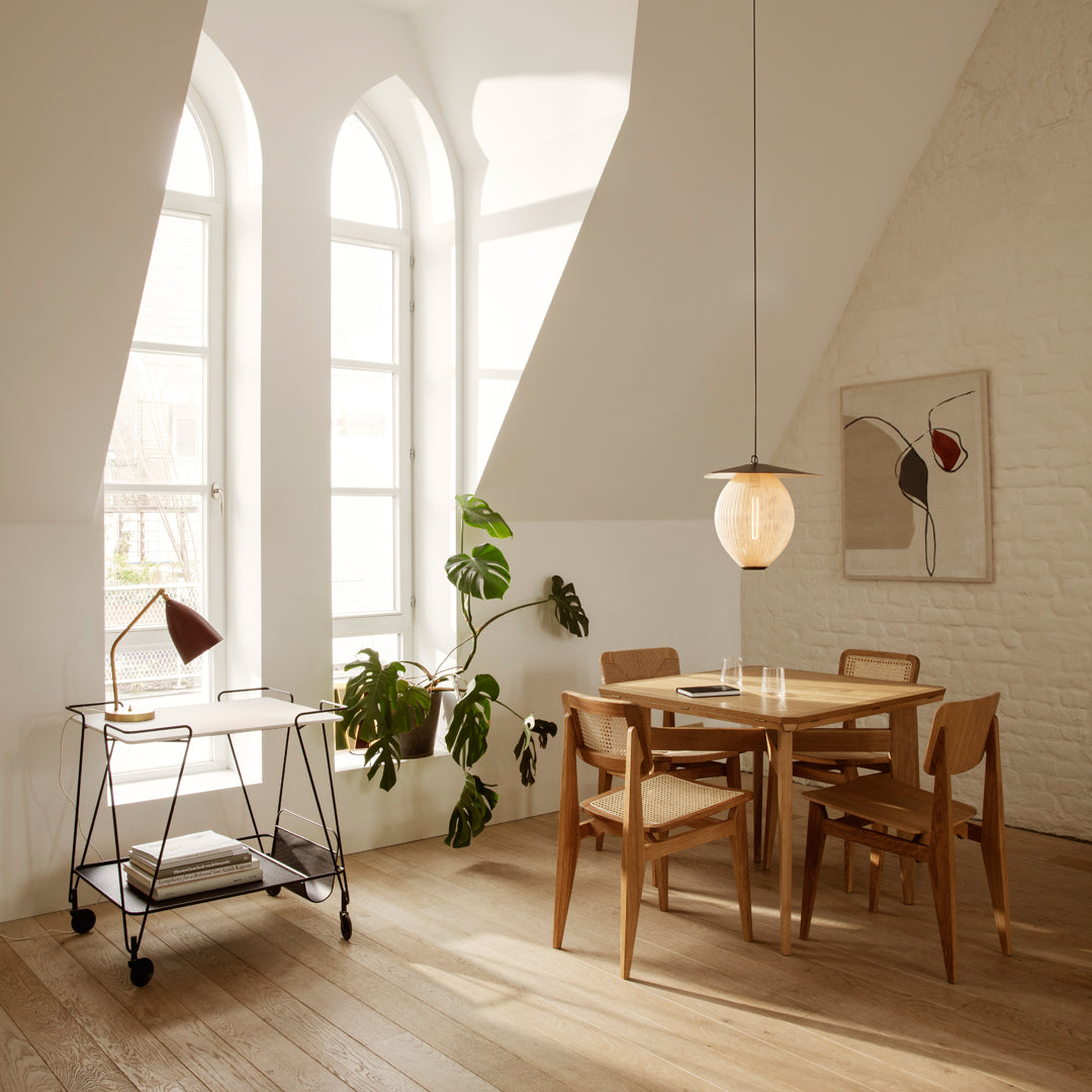 French Cane Dining Chair - Elegant C-Shaped Design for Kitchen, Dining Room & Patio - Comfortable & Stylish Seating Solution