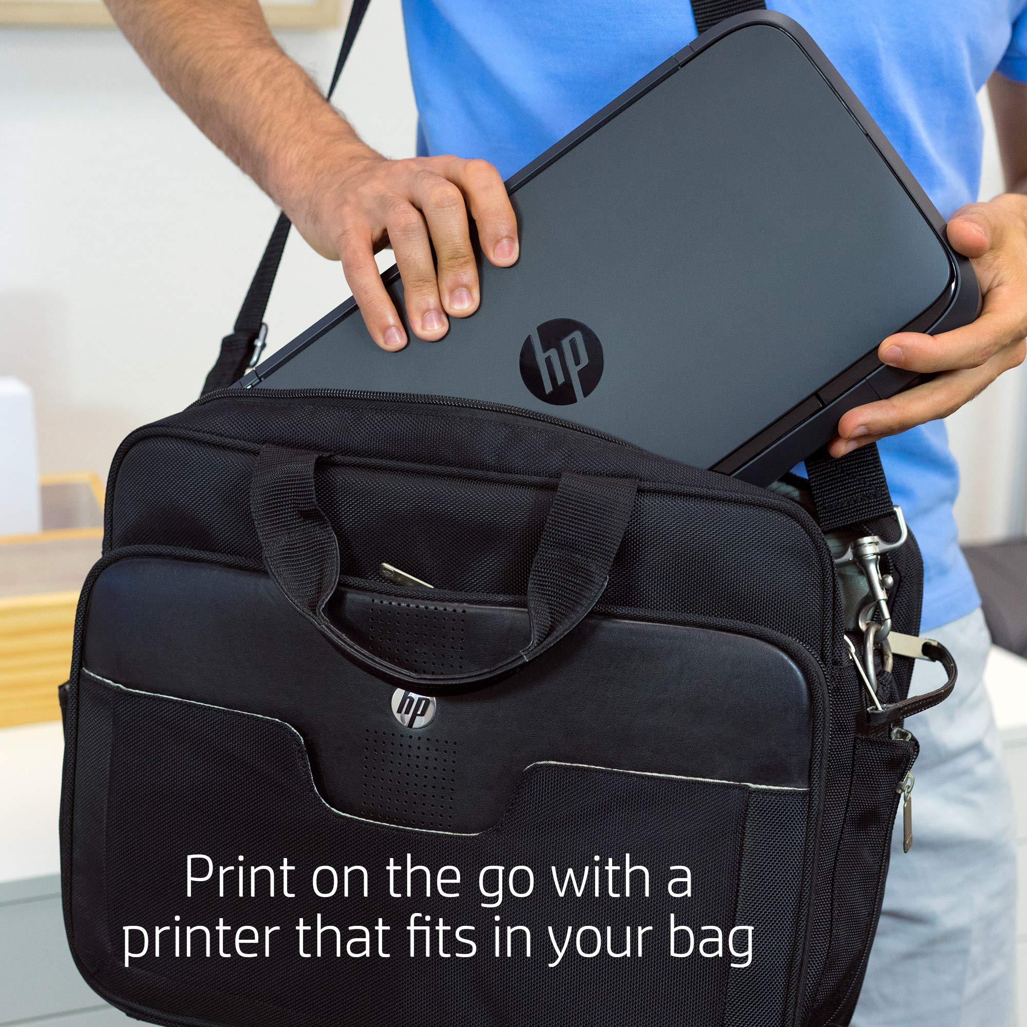 HP OfficeJet 200 Portable Wireless Printer | Mobile Printing | Compact Travel Printer (CZ993A) (Renewed) | Perfect for Business Travel, Home Office & On-the-Go Printing