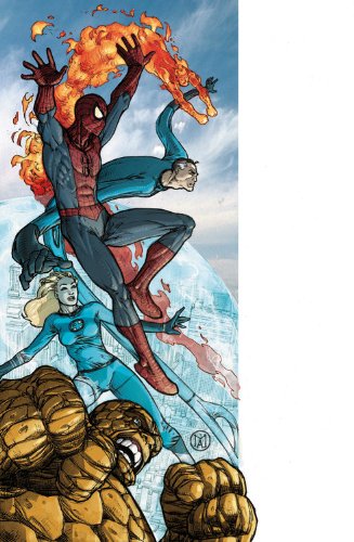 Spider-Man & Fantastic Four Marvel Comics Action Figures - Collectible Superhero Toys for Kids & Adults | Perfect for Display, Gifts & Role-Play Scenes