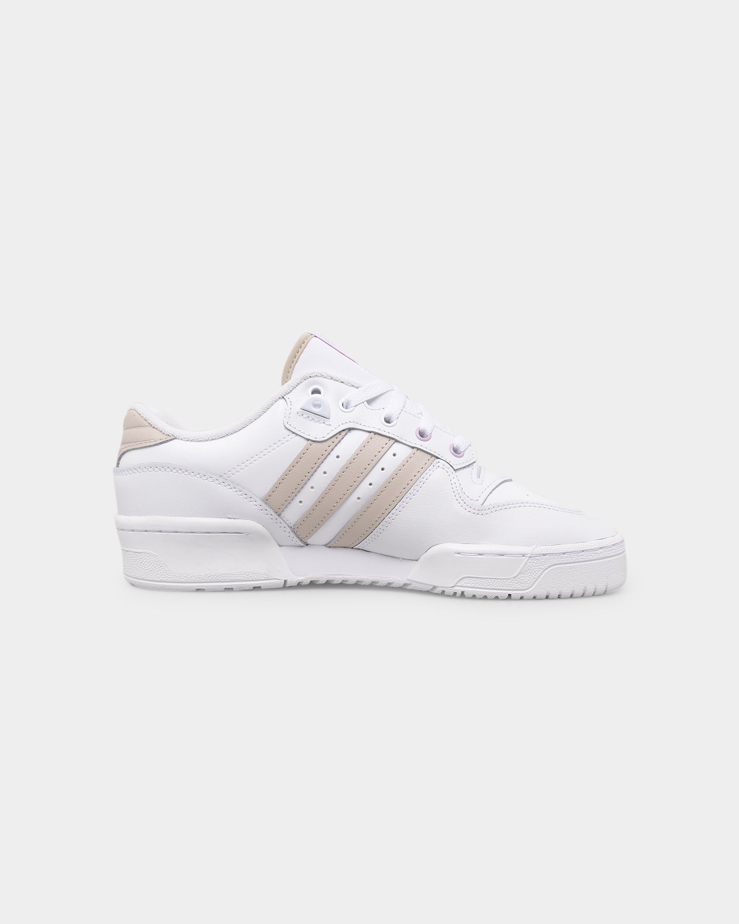 Adidas Women's Rivalry Low Sneakers - White/Wonder Beige Casual Shoes for Women | Perfect for Gym, Running & Everyday Wear