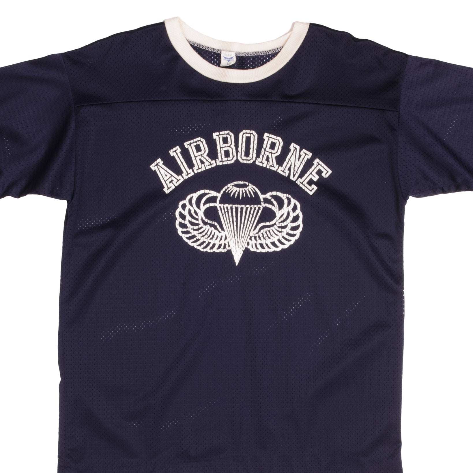 Vintage 1980s US Army Airborne Jersey Tee Shirt - Large Size | Military-Inspired Cotton T-Shirt for Men | Perfect for Casual Wear, Military Reenactments & Patriotic Events