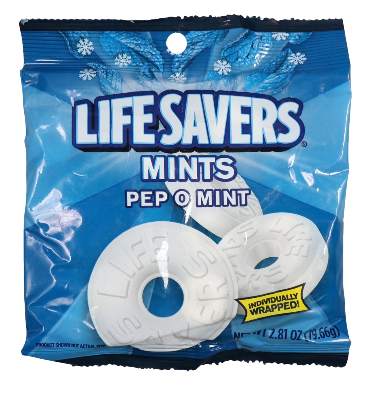 Life Savers Mints Variety Pack - 2 Flavors (Wint O Green & Pep O Mint) | Refreshing Breath Mints for Office, Travel & Gifts | Bulk Candy for Parties, Holidays & Everyday Use | Includes Soko Smiles Pocket Bag