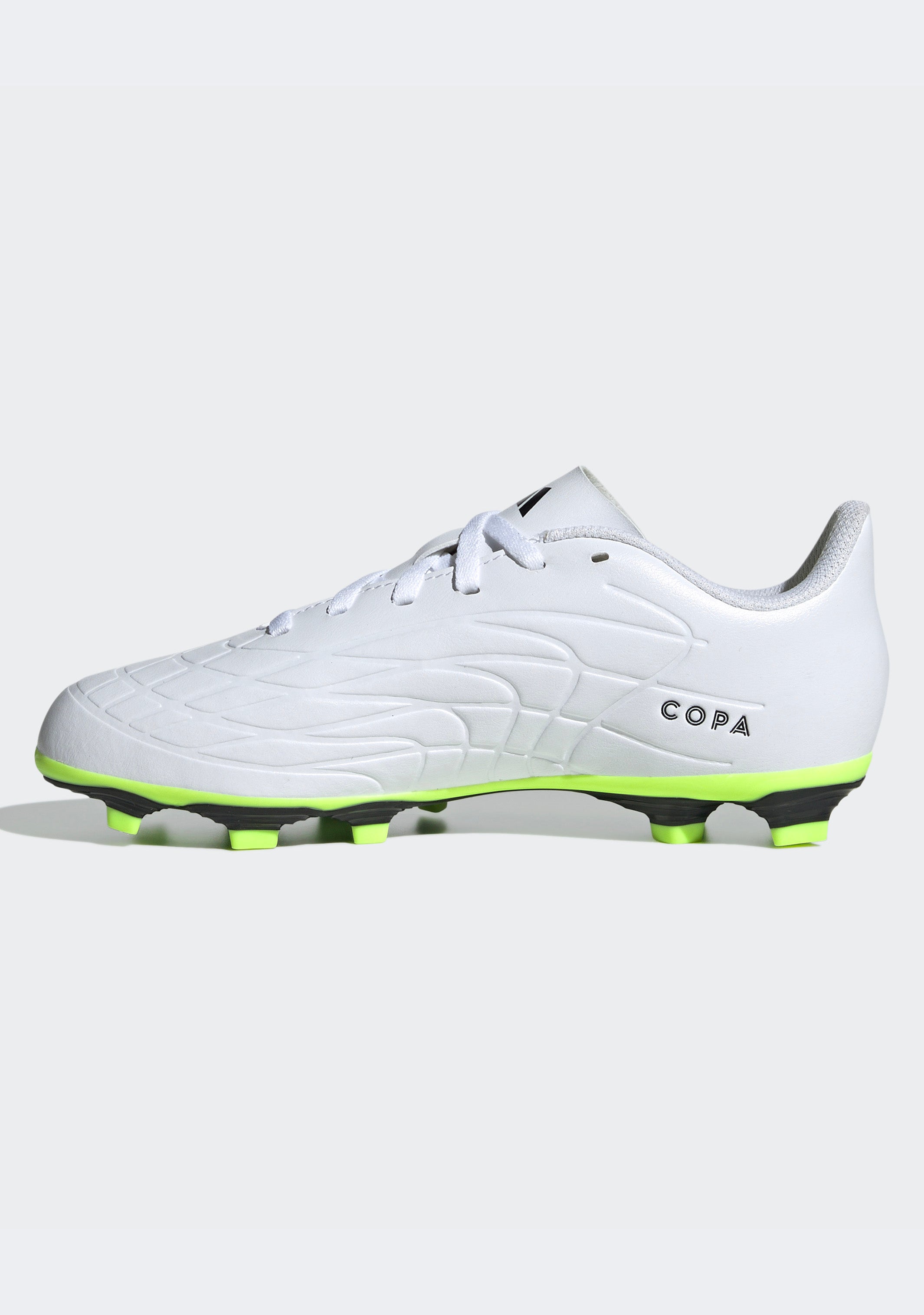 Adidas Copa Pure.4 Kids' Soccer Cleats - Flexible Ground Football Boots for Boys & Girls - Perfect for Training & Matches on Natural Grass & Turf