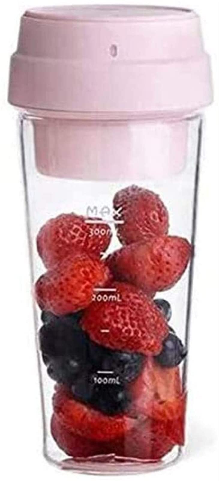 Portable USB Rechargeable Personal Blender - Electric Fruit Juicer & Smoothie Maker for Travel, Gym, Office - Compact Blender Cup (2-Pack, Color A) - Perfect for Healthy Drinks On-The-Go