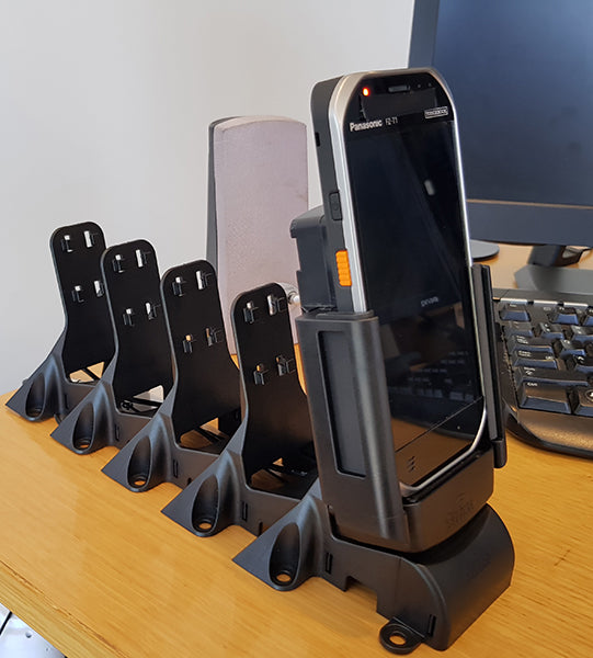 Panasonic Toughbook FZ-T1 Cradle with 5-Pack Desktop Charging Dock | Durable Charging Station for Business & Field Work | Perfect for Offices, Construction Sites & Emergency Services