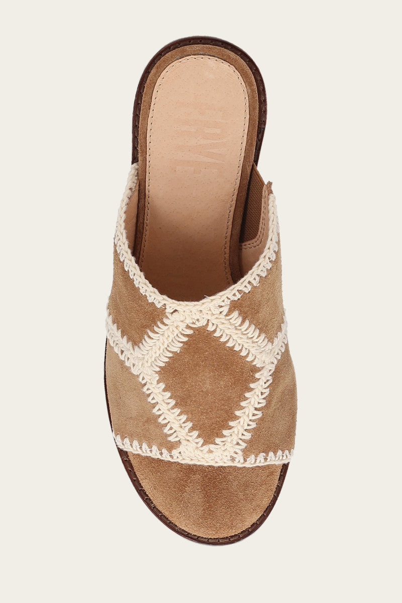 Pipa Crochet Platform Sandals for Women - Comfortable Bohemian Summer Beach Shoes with Adjustable Straps | Perfect for Vacation, Walking, and Outdoor Activities