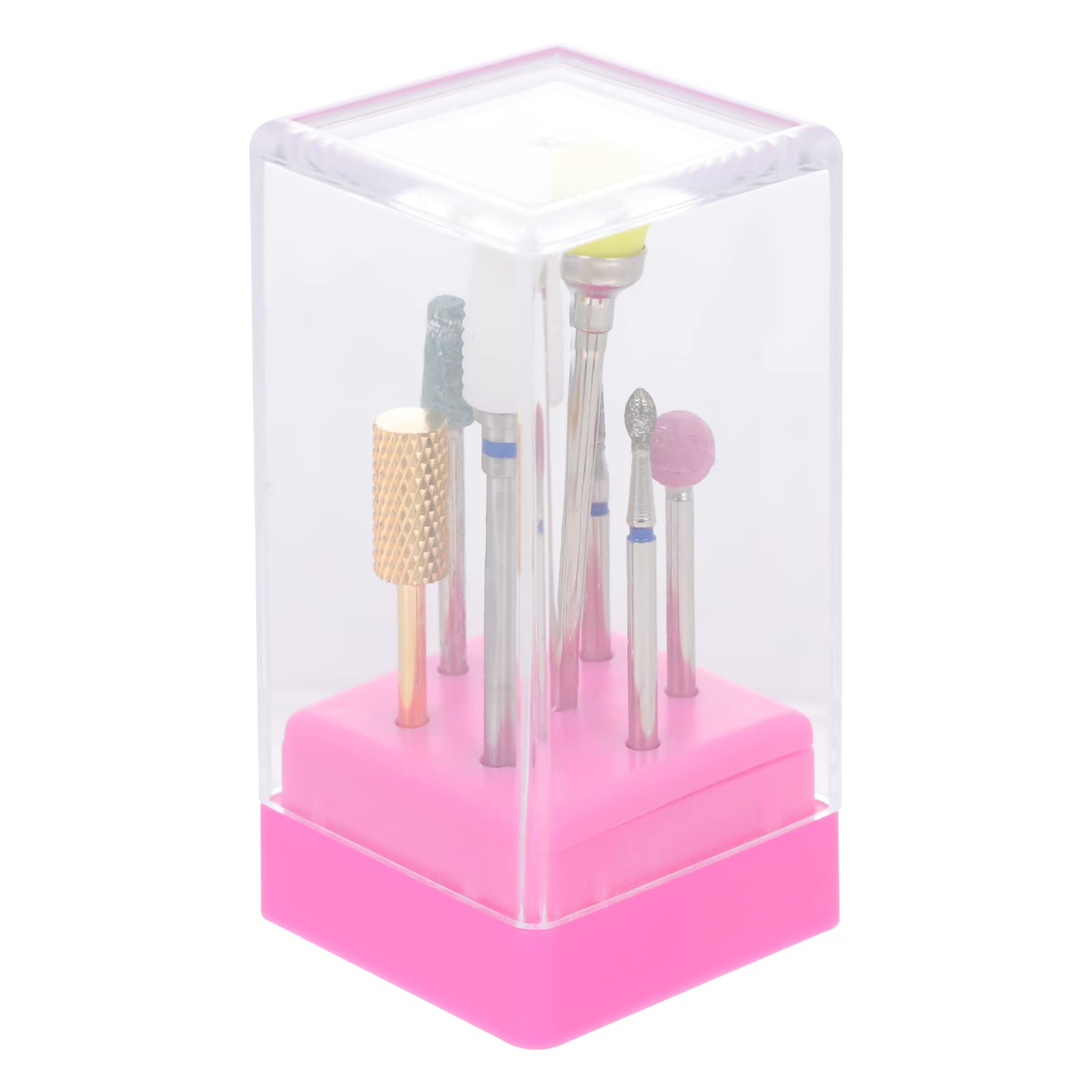 1 Set Professional Tungsten Steel Nail Drill Bits & Diamond Manicure Files Kit – Nail Polisher, Grinder & Exfoliator for Salon & Home Use