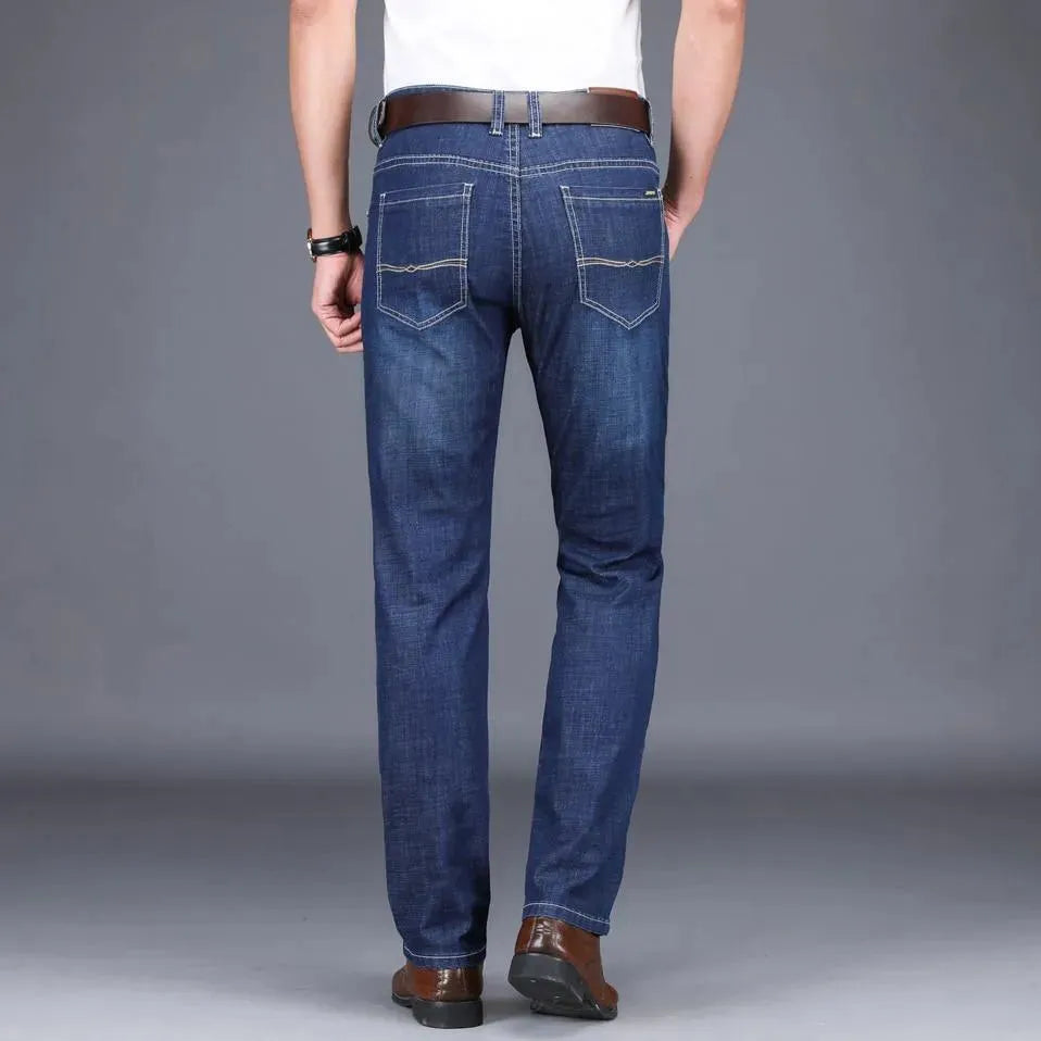 Men's Straight Fit Jeans - Classic Denim Pants for Casual Wear & Everyday Style | Perfect for Office, Dating & Weekend Outfits