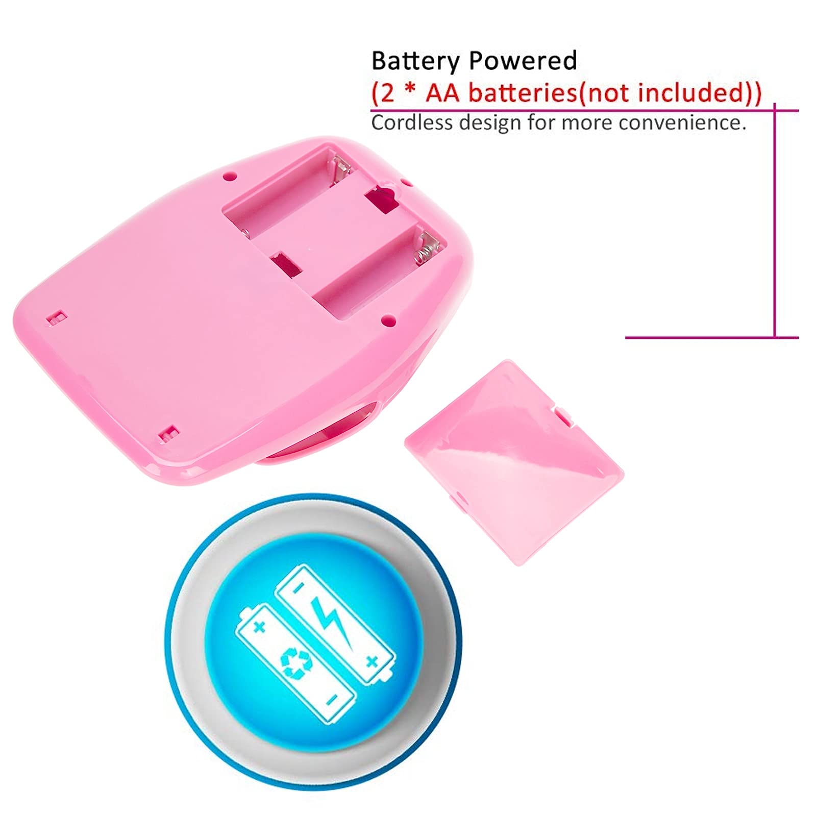 Portable Nail Dryer Fan - Quick Drying Nail Polish Cooler for Home & Salon Use - Fast Airflow Nail Art Dryer for Gel, Acrylic & Regular Polish - Perfect for Manicures, Pedicures & Nail Art Sessions