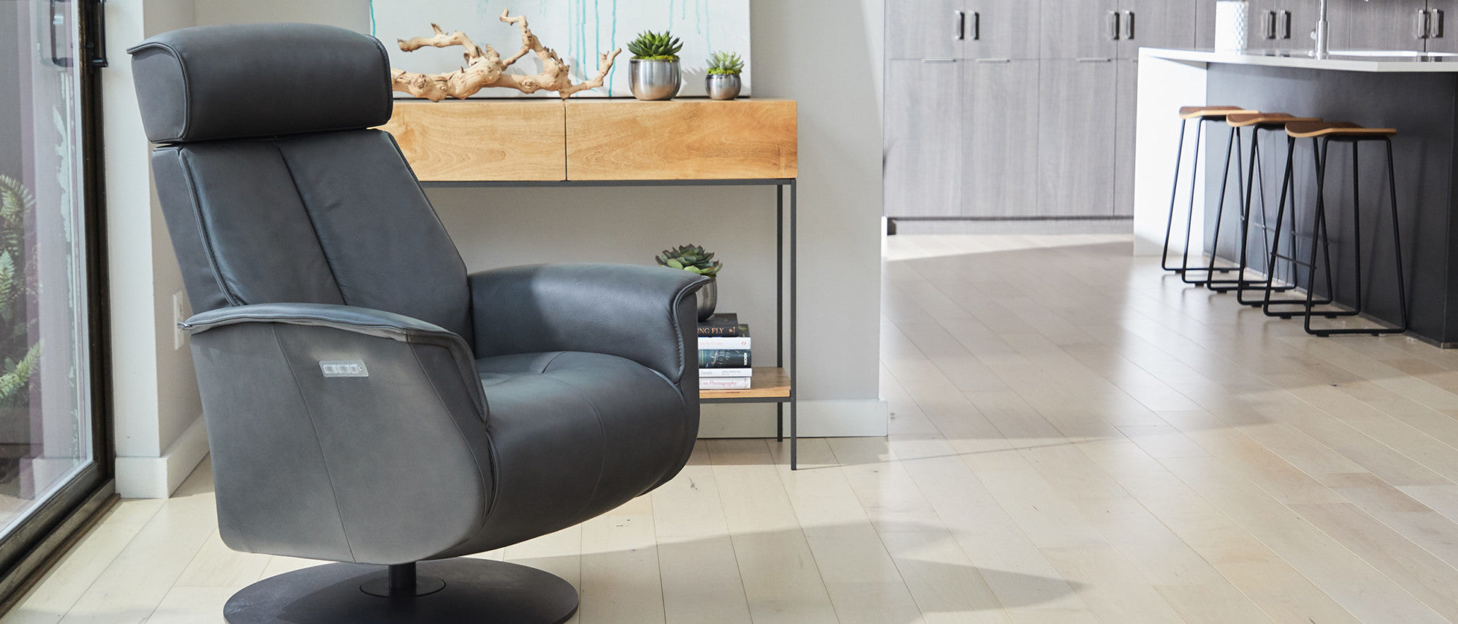 Premium Merino Wool Recliner Cover - Soft & Breathable Chair Protector for Living Room, Office, and Home Theater Comfort