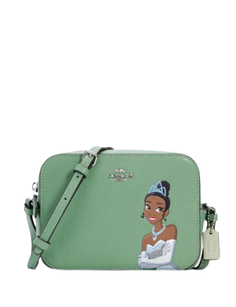 Coach Disney X Coach Mini Camera Bag With Tiana - Stylish Crossbody Purse for Women | Perfect for Travel, Date Night & Everyday Use