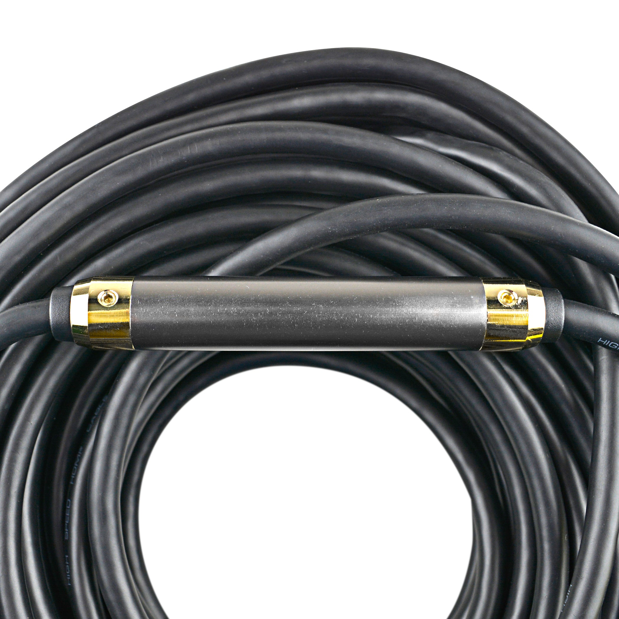 100Ft HDMI Cable with Built-in Repeater - 4K Ultra HD, 3D, HDR Support - High-Speed HDMI 2.0 Cable for Home Theater, Gaming, and Office Setup (HDM 3D14R100) - Perfect for Long-Distance AV Connections and Multi-Screen Displays